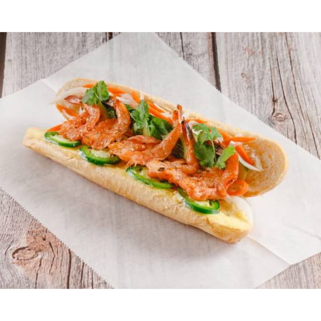 M8. Grilled Shrimp Sandwich.
